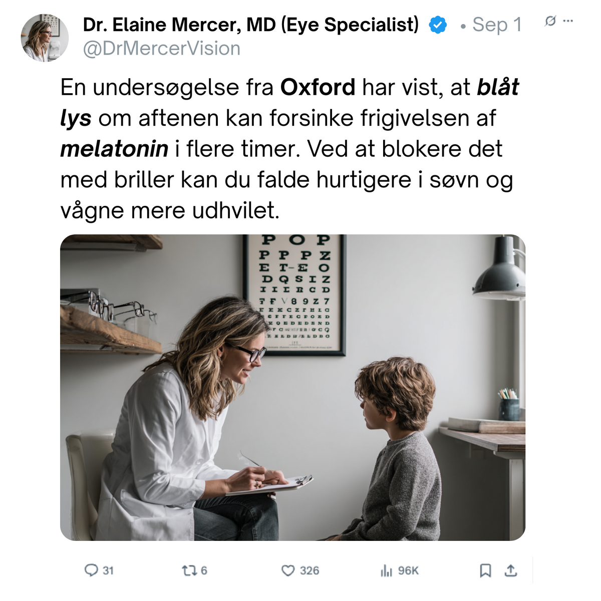 Eye care specialist